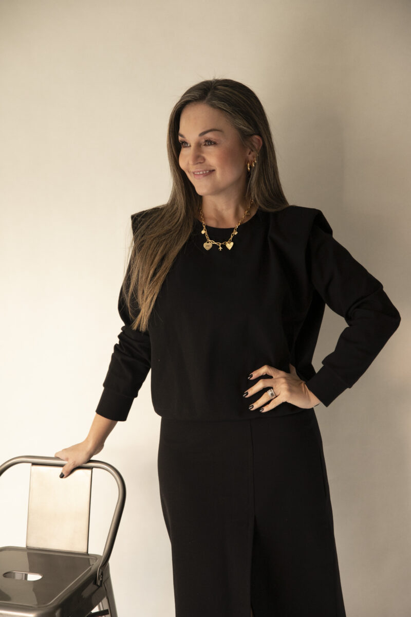 Blusa Ana María Negro