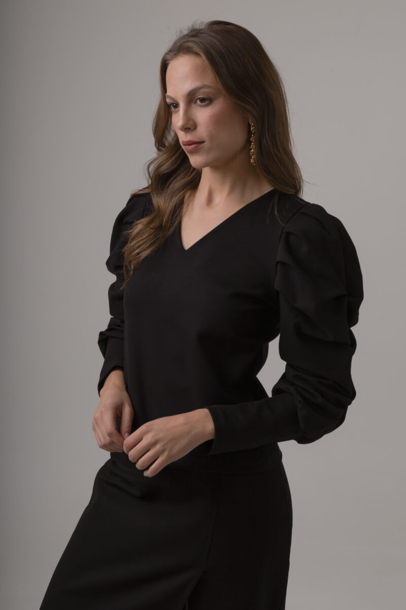Blusa francia fire negra