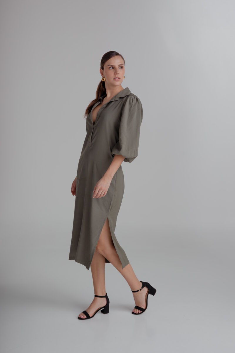 Vestido Mili Verde Militar