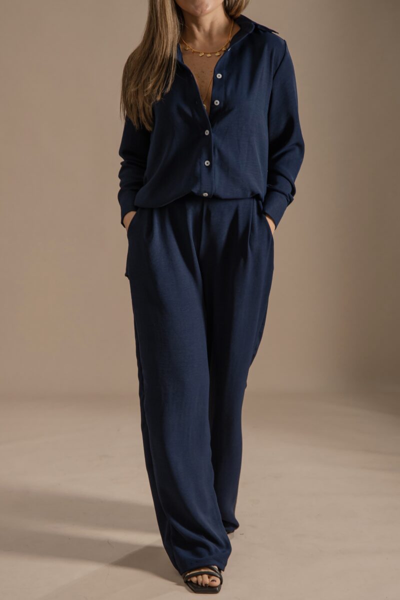 Conjunto Viajero Azul Oscuro