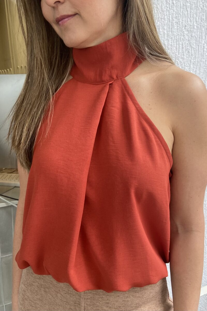 Blusa Turín Terracota
