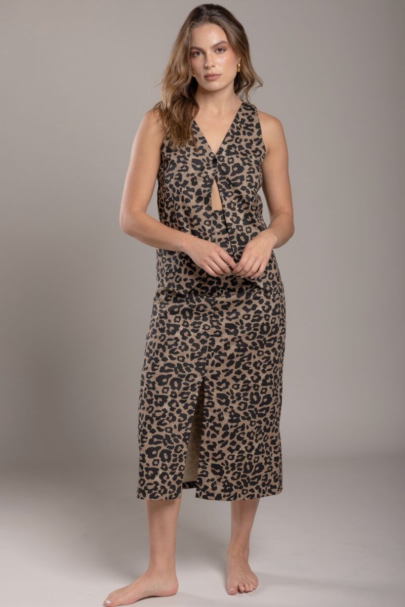 Falda Animal Print